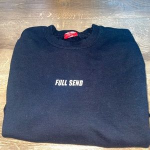 Full send sweater Black